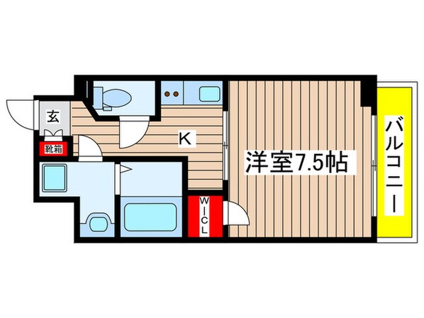 S-RESIDENCE尾頭橋の物件間取画像